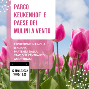 Visita Parco Dei Tulipani E Paese Dei Mulini A Vento in italiano (17 aprile)