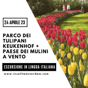 Visita Parco Dei Tulipani E Paese Dei Mulini A Vento in ITALIANO (24 aprile)
